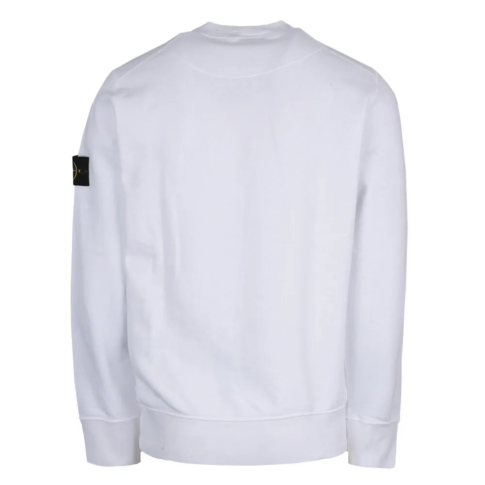 STONE ISLAND  |Crew Neck Pullovers Long Sleeves Cotton Logo Sweatshirts