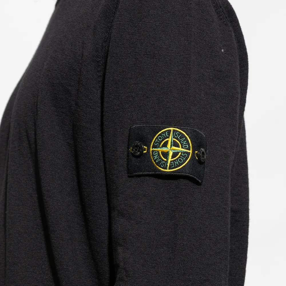 STONE ISLAND  |Crew Neck Wool Long Sleeves Logos on the Sleeves Logo