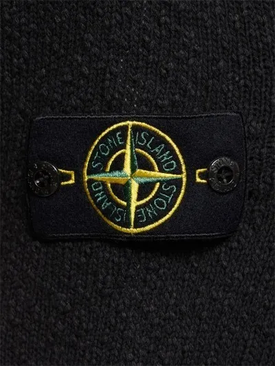 STONE ISLAND  |Linen Long Sleeves Plain Cotton Logos on the Sleeves Logo