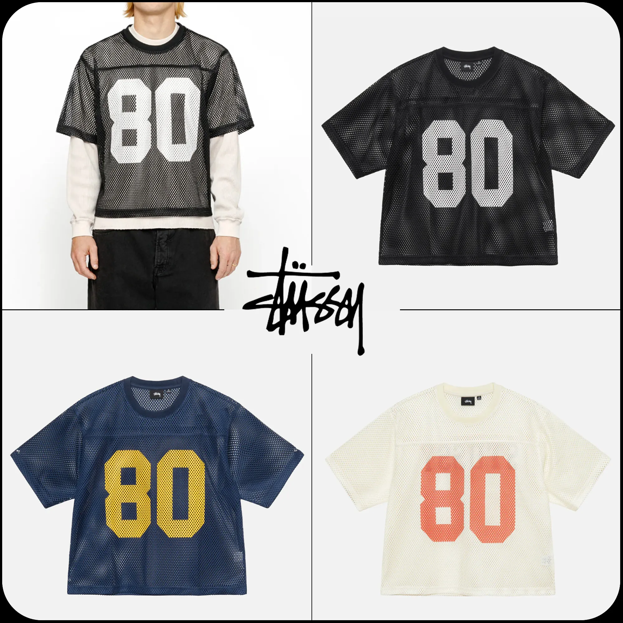 STUSSY  |[STUSSY]★TEAM JERSEY 80