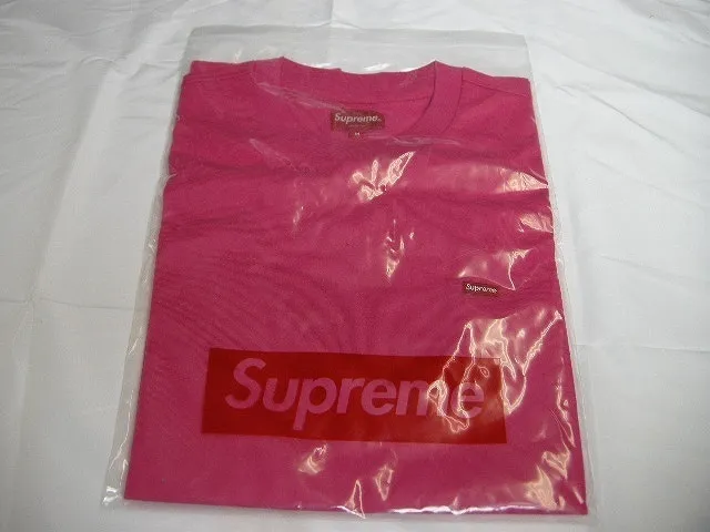 Supreme  |19AW ◆ Size M ◆ Supreme small box tee T-shirt Pink