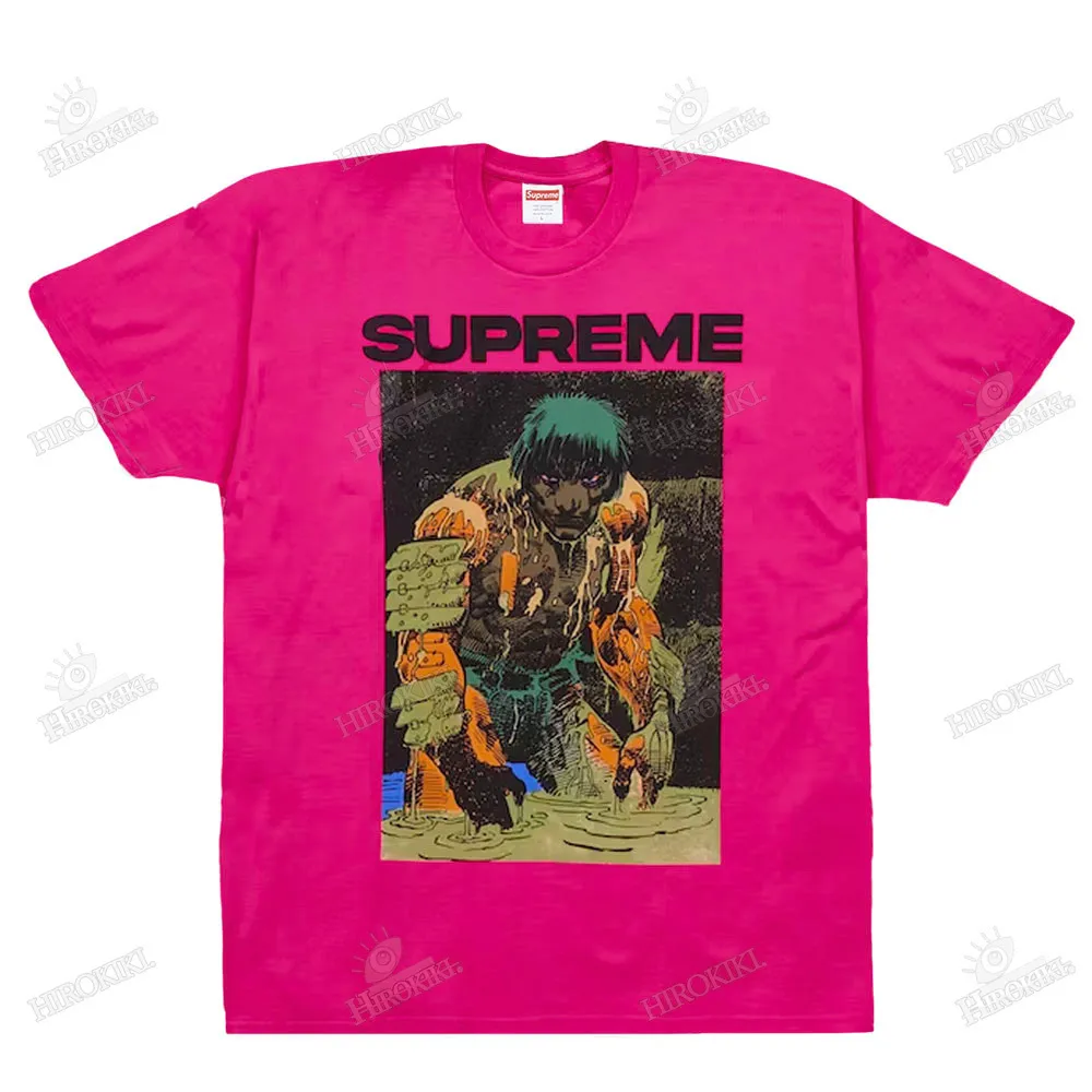 Supreme  |Unisex Street Style Collaboration Logo T-Shirts