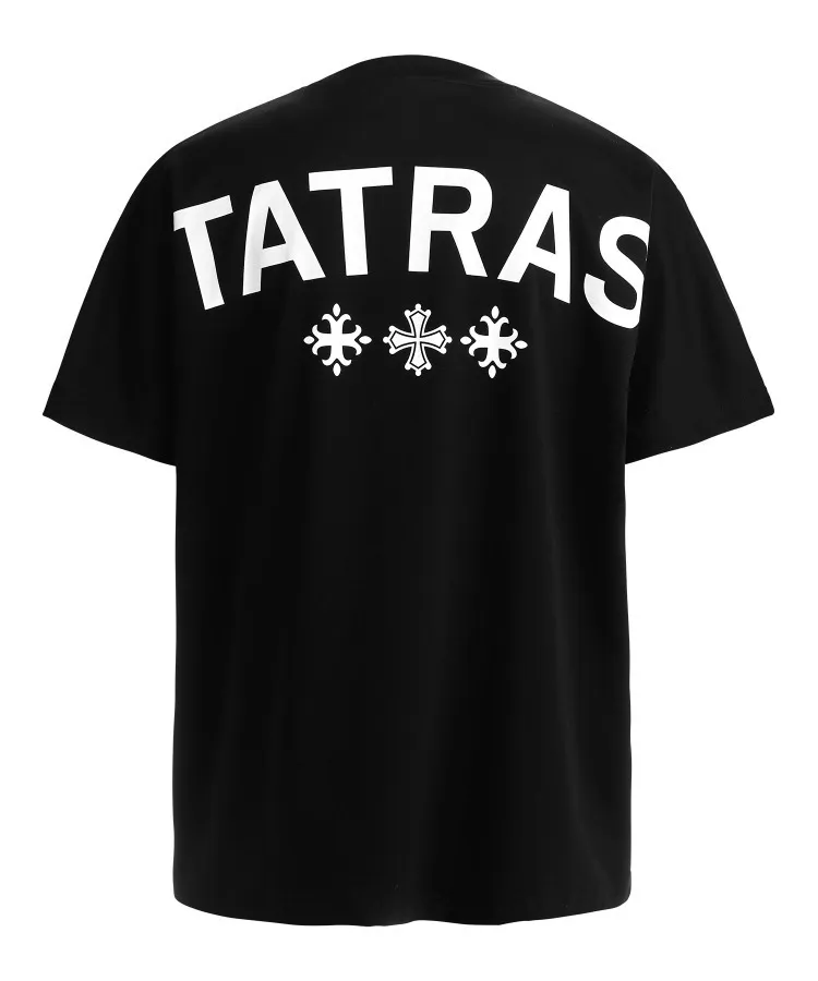 TATRAS  |Plain Cotton Logo T-Shirts