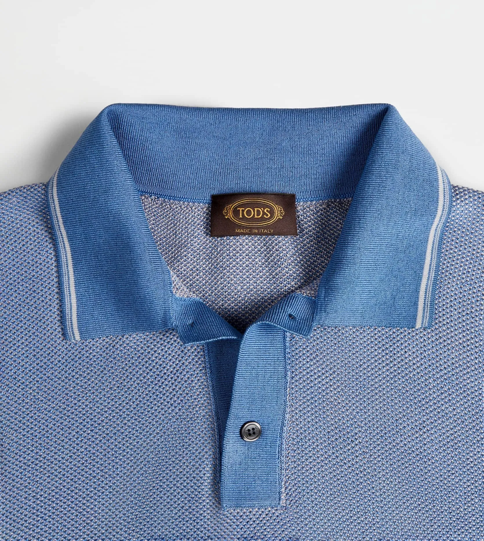 TOD'S  |Silk Plain Short Sleeves Logo Shirts