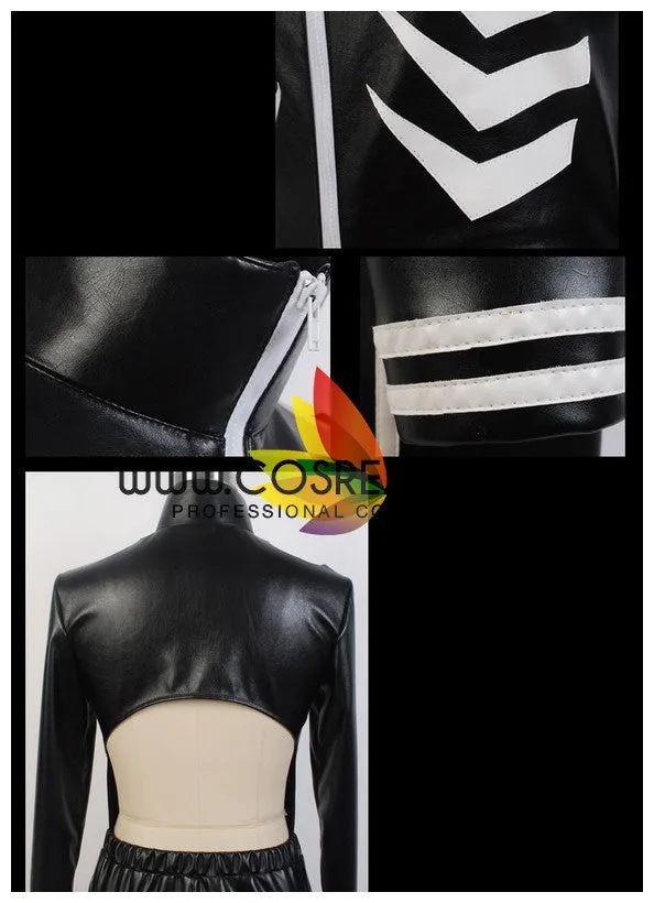 Tokyo Ghoul Ken Kaneki PU Leather Battle Cosplay Costume