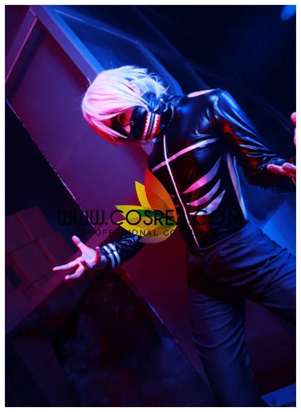 Tokyo Ghoul Ken Kaneki PU Leather Battle Cosplay Costume