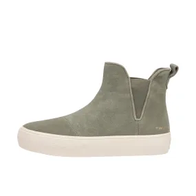 TOMS Womens Fenix Platform Chelsea Sneaker Vetiver Gray