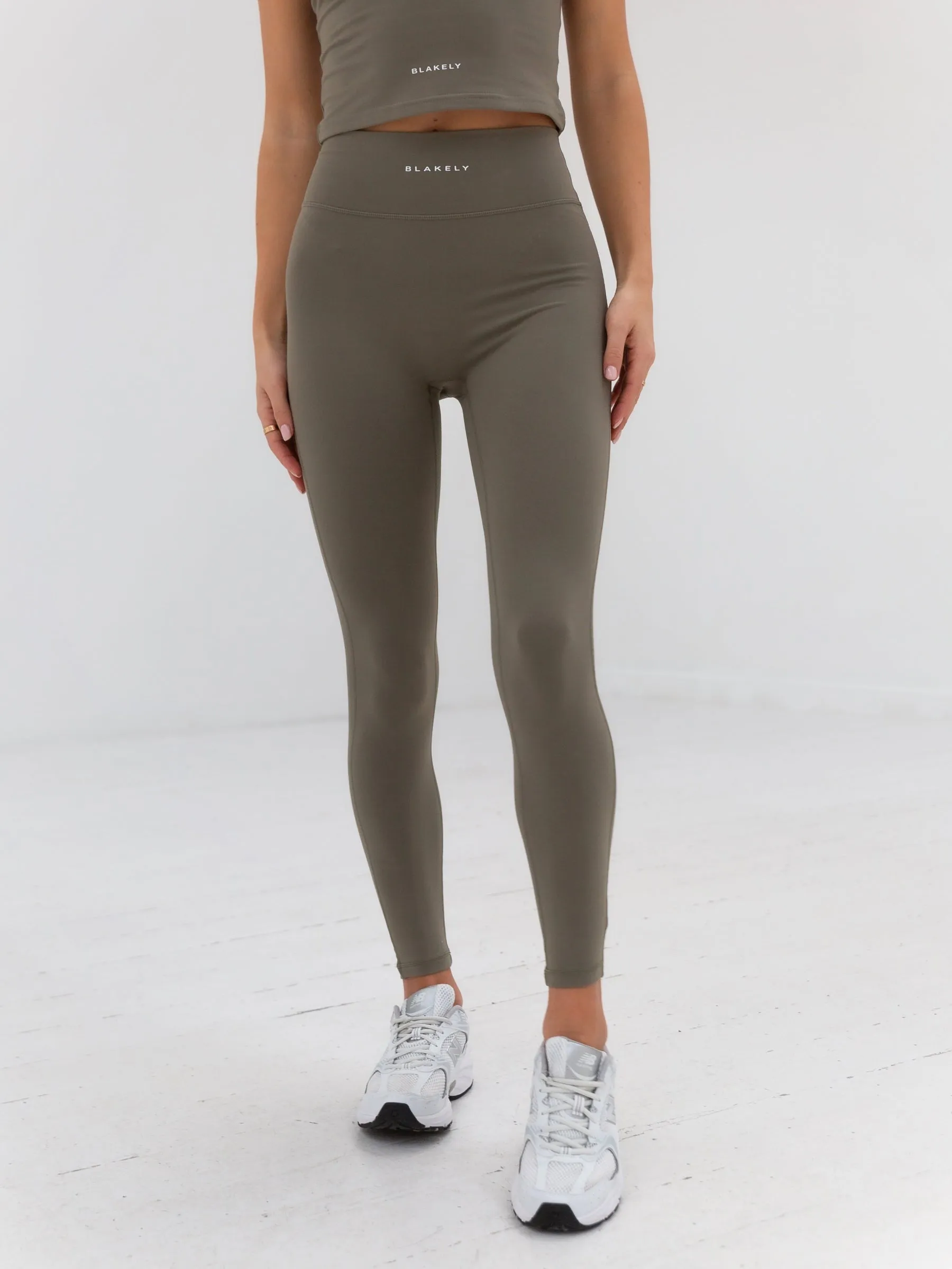 Ultimate Soft Leggings - Safari Green