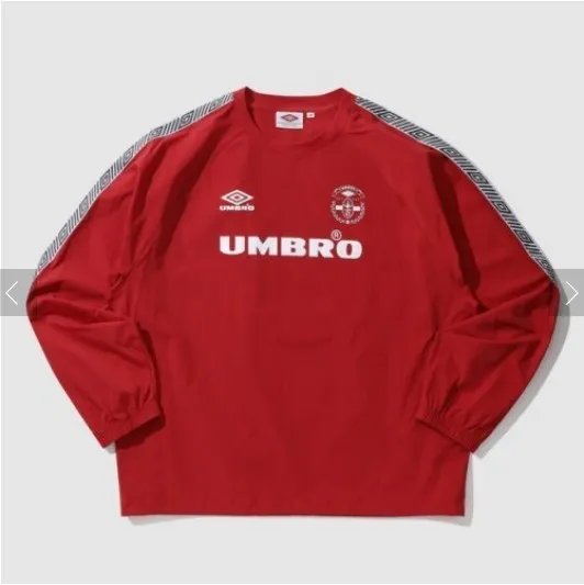 UMBRO  |Pullovers Unisex Blended Fabrics Cotton Oversized Logo