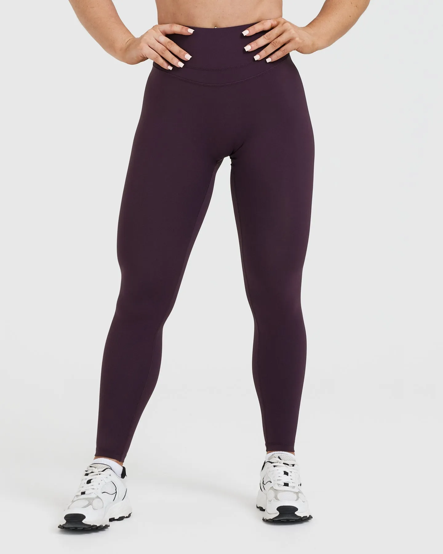 Unified High Waisted Leggings | Blackberry Purple