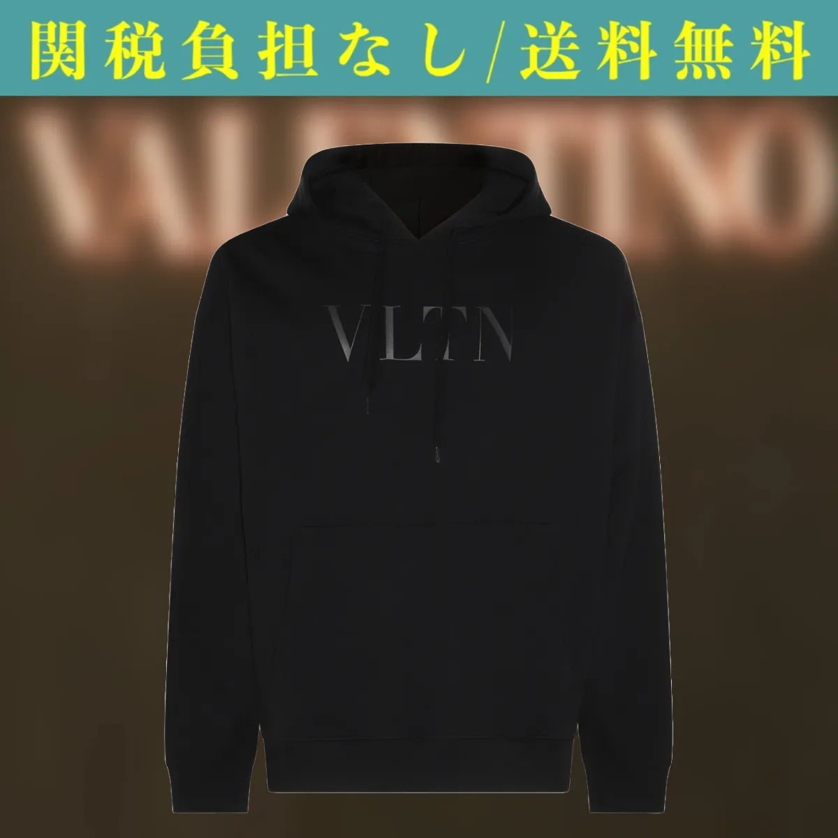 VALENTINO  |Pullovers Long Sleeves Plain Cotton Logo Luxury Hoodies