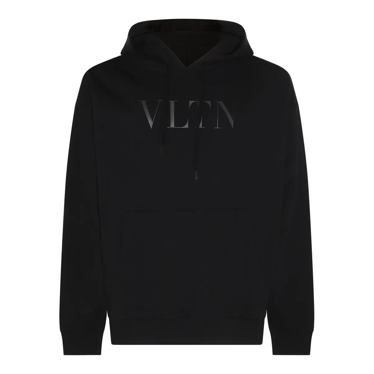 VALENTINO  |Pullovers Long Sleeves Plain Cotton Logo Luxury Hoodies