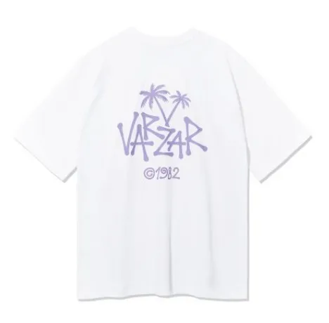 VARZAR  |Pullovers Unisex Cotton Short Sleeves Logo T-Shirts