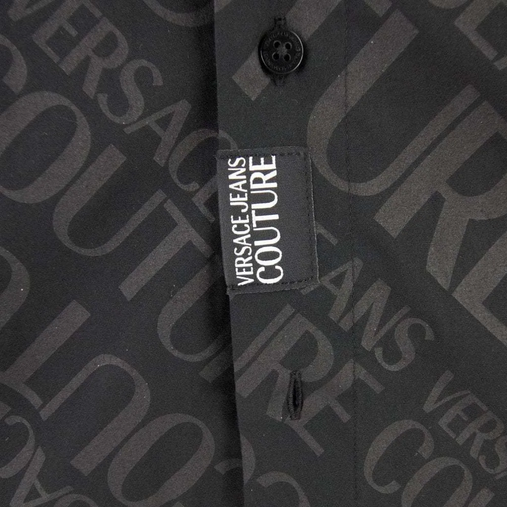 VERSACE JEANS  |Long Sleeves Cotton Logos on the Sleeves Logo Outlet Shirts