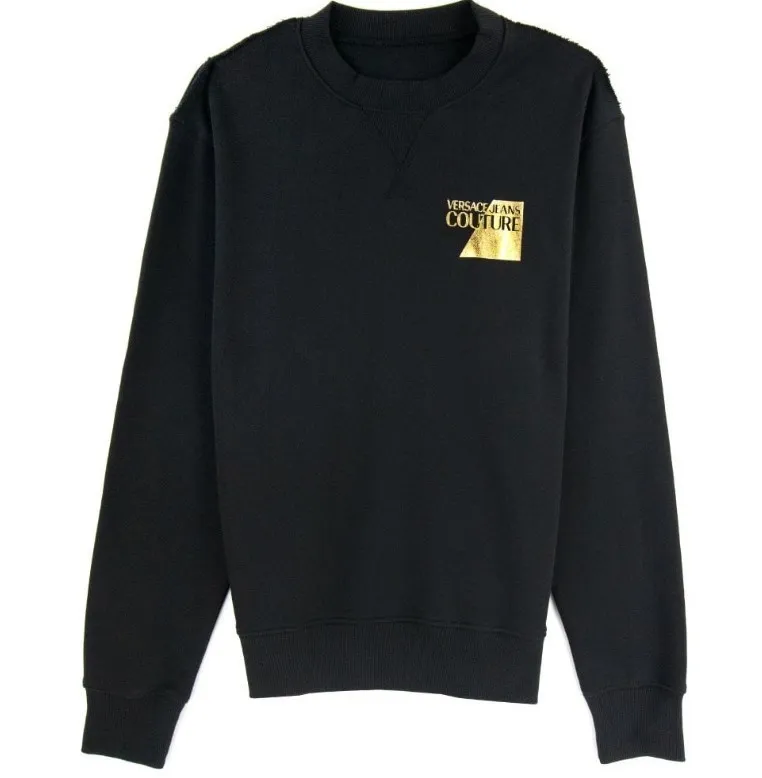 VERSACE JEANS  |Pullovers Sweat Long Sleeves Logo Sweatshirts