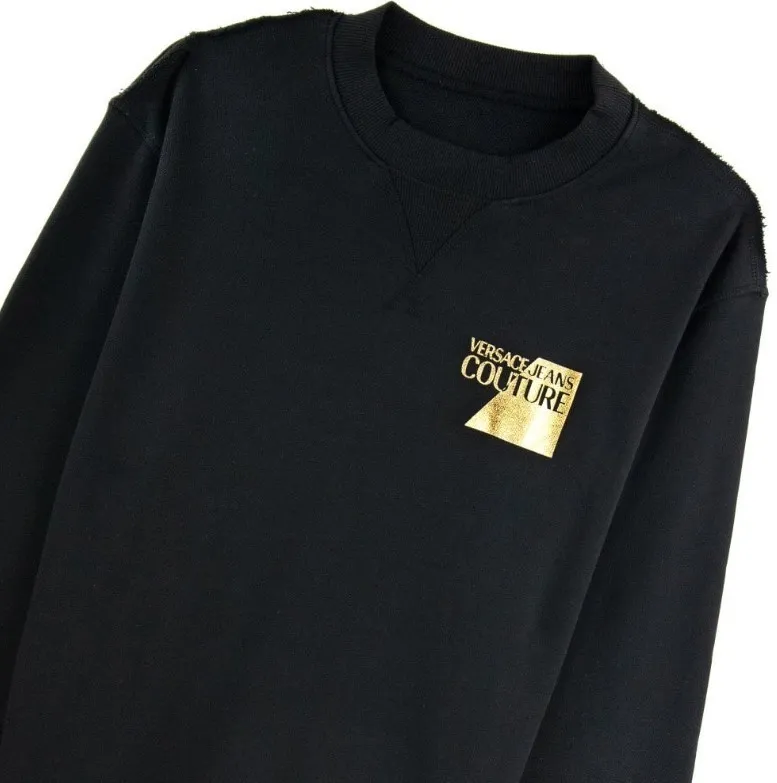 VERSACE JEANS  |Pullovers Sweat Long Sleeves Logo Sweatshirts