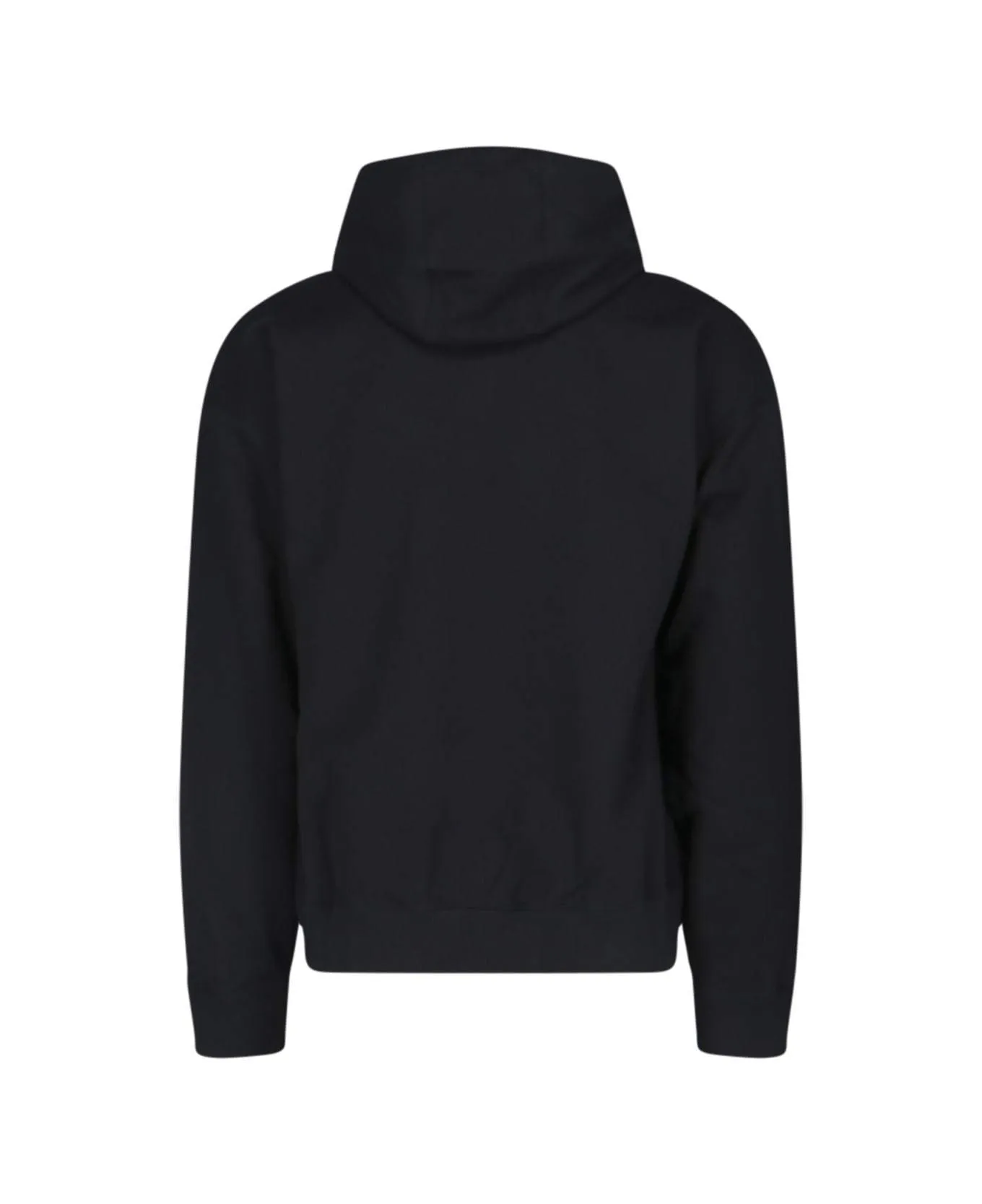 VERSACE  |Pullovers Long Sleeves Plain Cotton Logo Luxury Hoodies