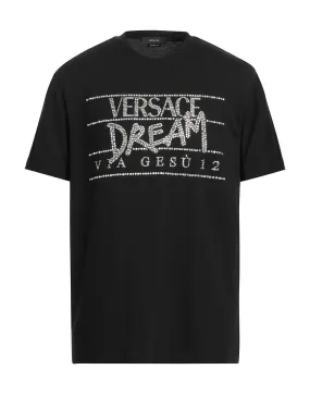 VERSACE  |Short Sleeves Logo Luxury T-Shirts