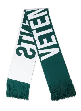 Vetements Colour-Block Fringed Scarf