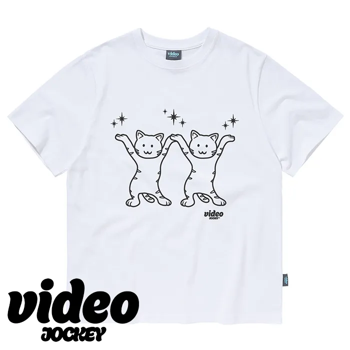 VIDEO JOCKEY  |Unisex Street Style Cotton T-Shirts