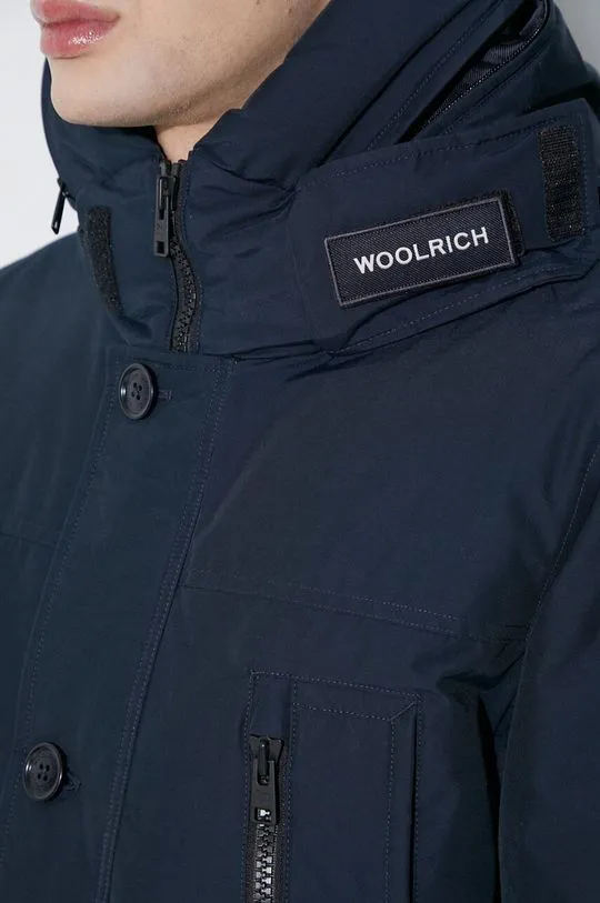 Woolrich down jacket Ramar Arctic Parka men's navy blue color CFWOOU0866MRUT0001