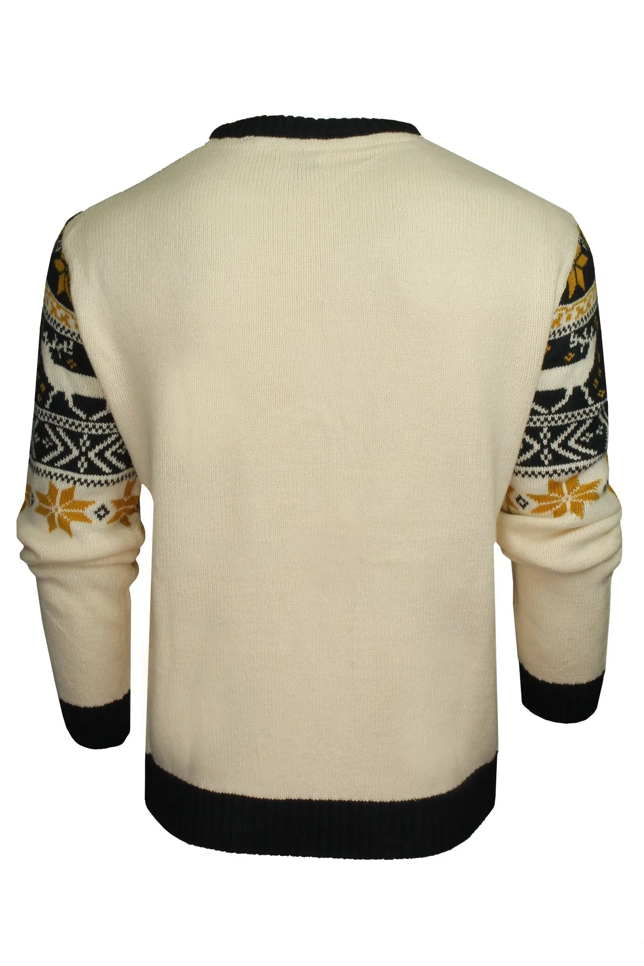 Xact Men's Nordic Fairisle Crew Neck Christmas Jumper