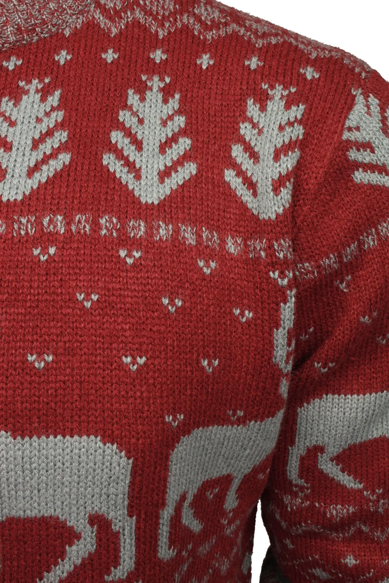 Xact Men's Nordic 'Reindeer' Xmas / Christmas Jumper