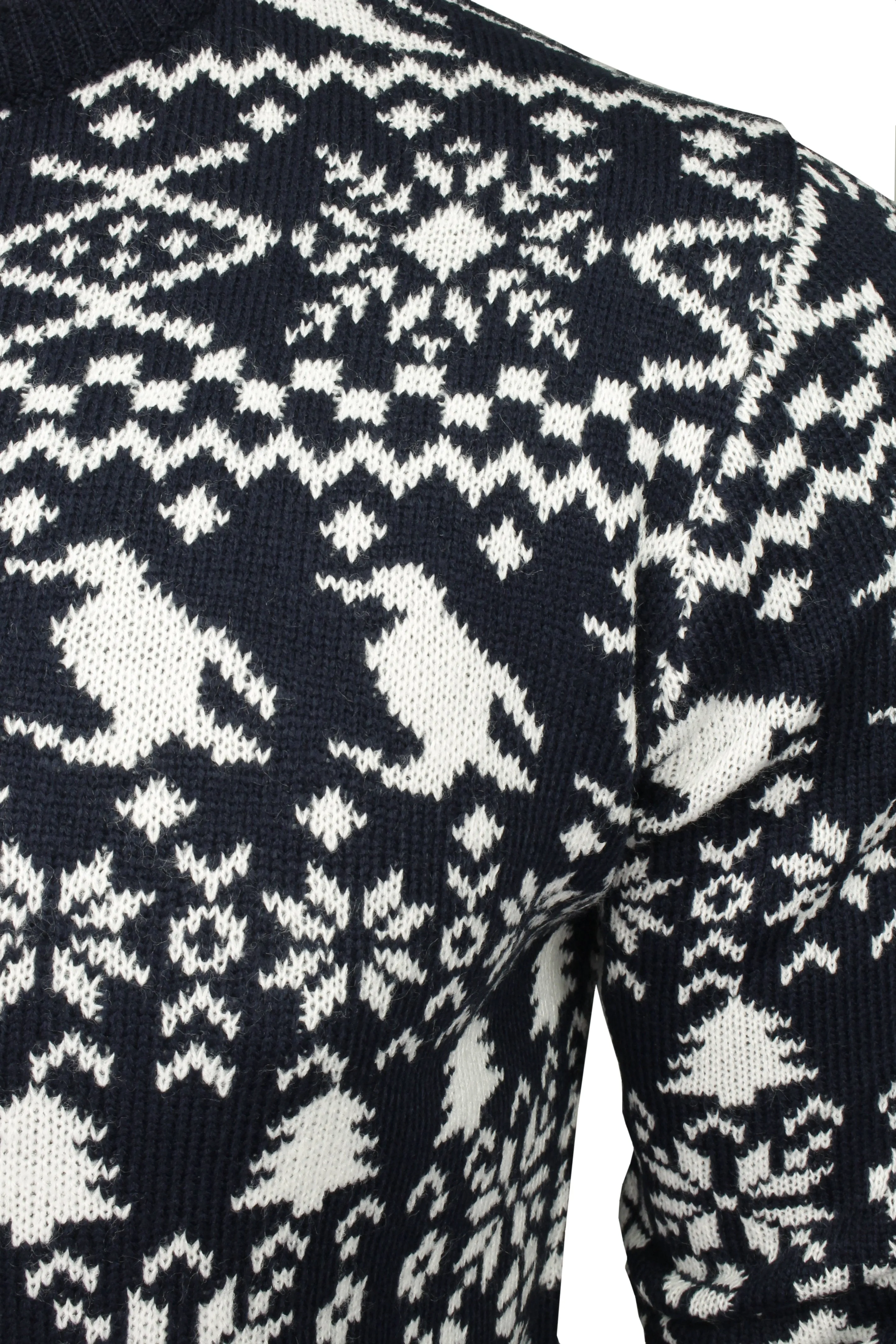 Xact Men's Nordic 'Reindeer' Xmas / Christmas Jumper