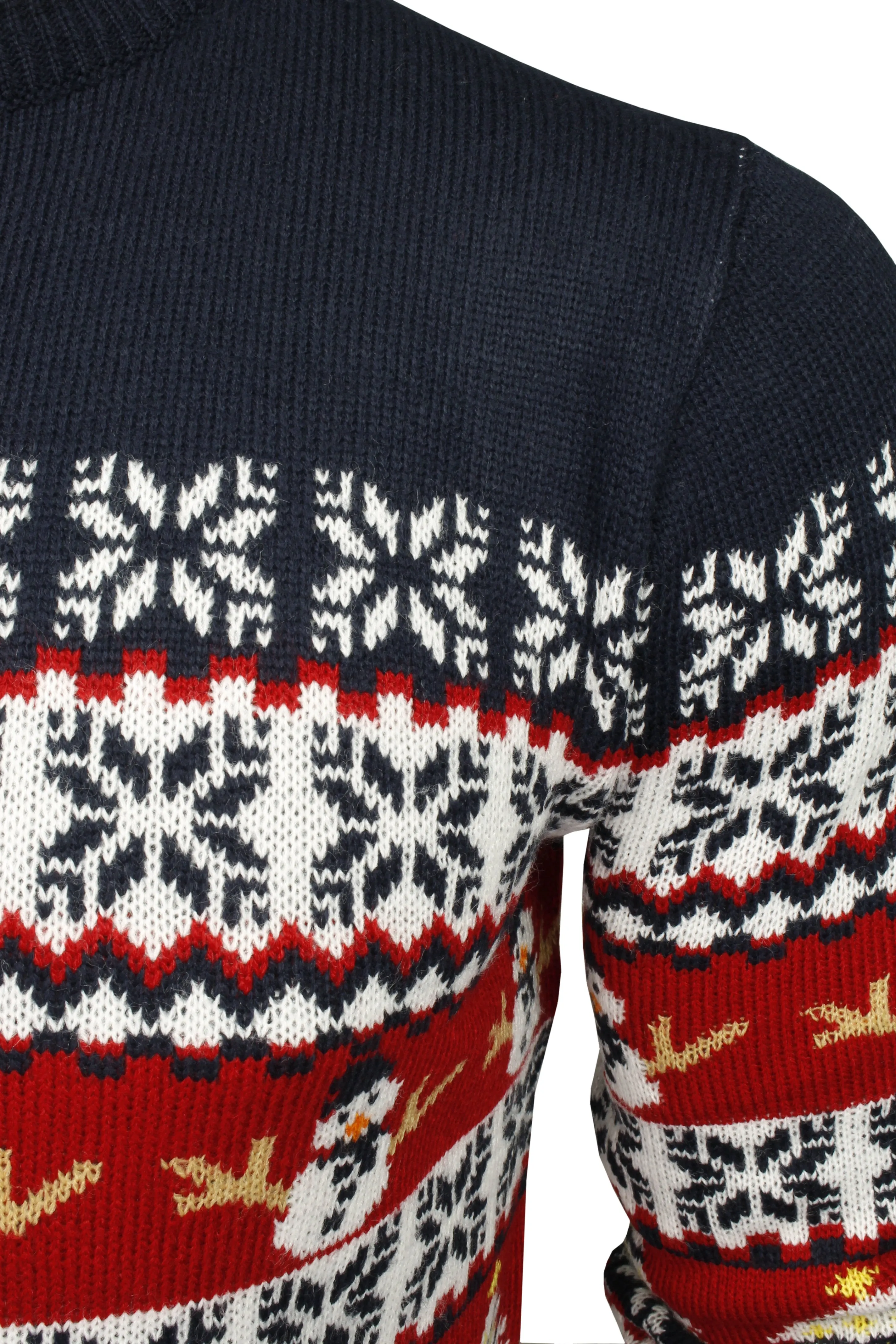 Xact Men's Nordic 'Reindeer' Xmas / Christmas Jumper