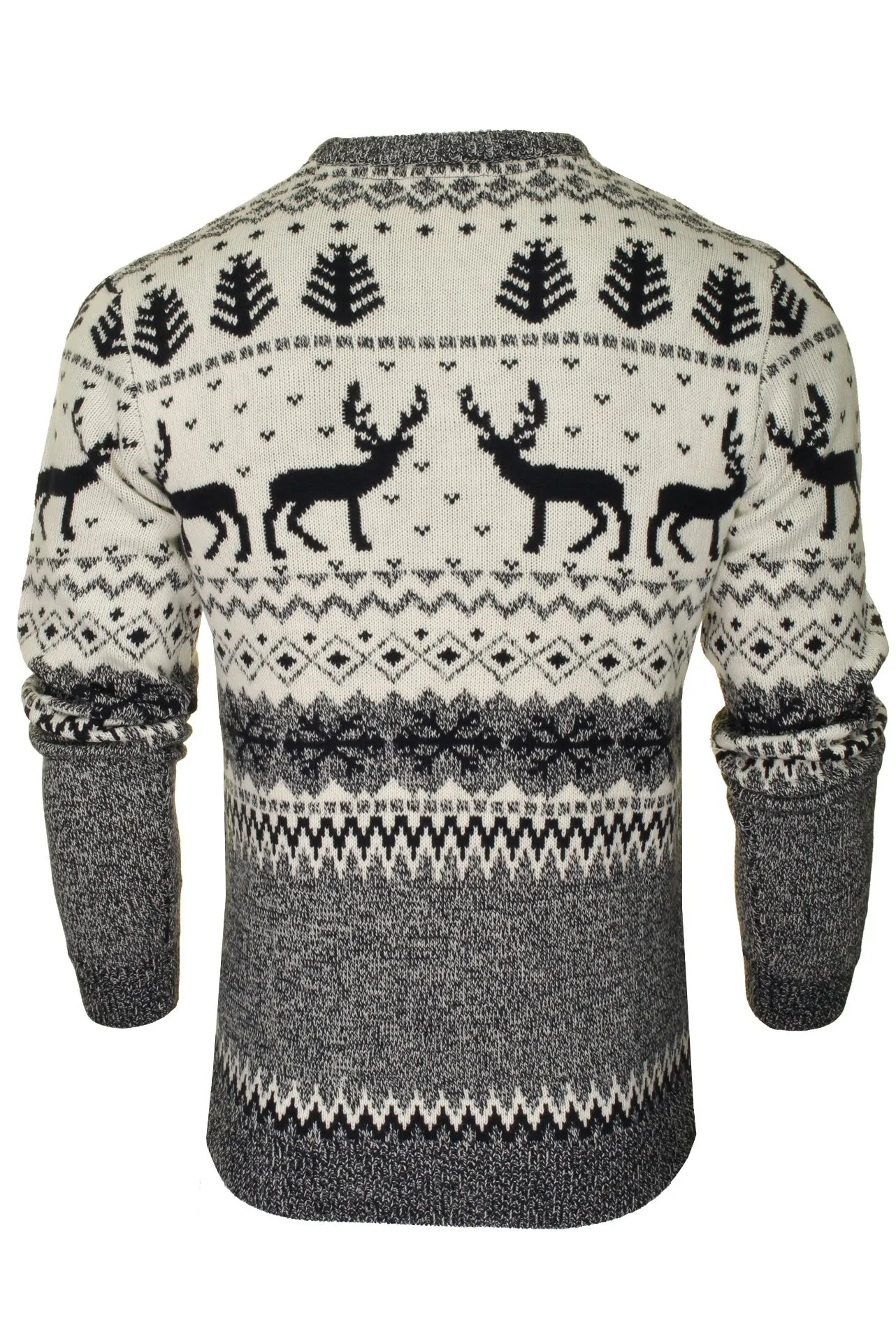 Xact Men's Nordic 'Reindeer' Xmas / Christmas Jumper