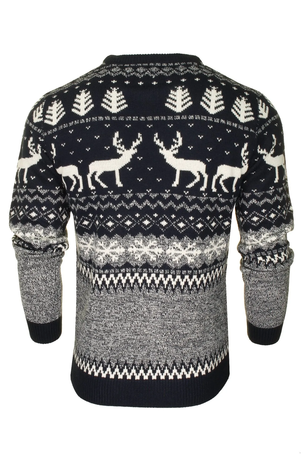 Xact Men's Nordic 'Reindeer' Xmas / Christmas Jumper