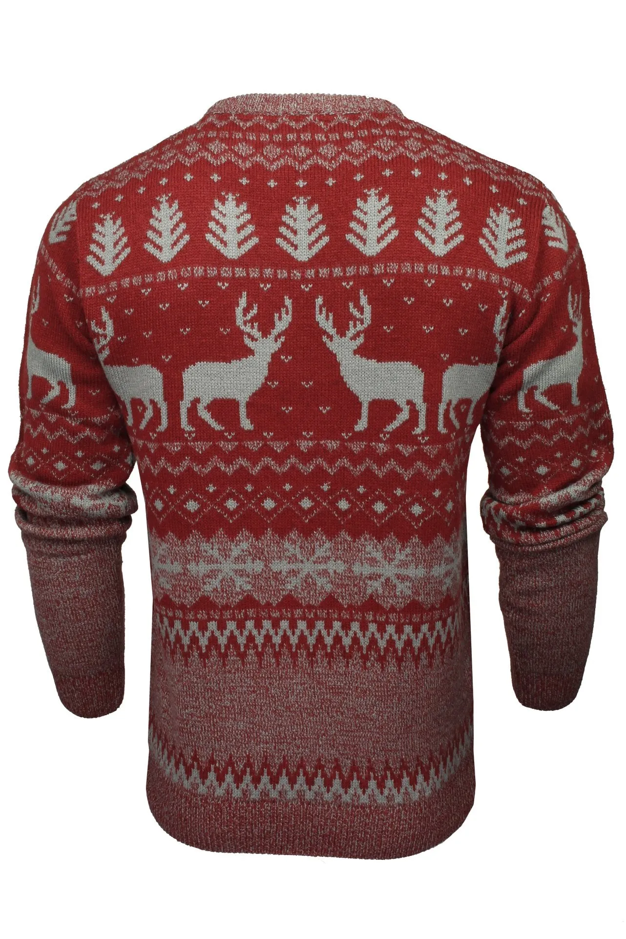 Xact Men's Nordic 'Reindeer' Xmas / Christmas Jumper