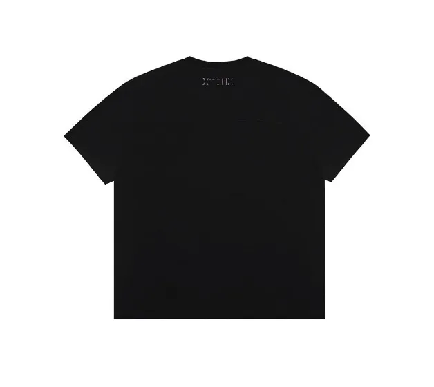 XTONZ  |Unisex U-Neck Cotton Oversized Logo T-Shirts