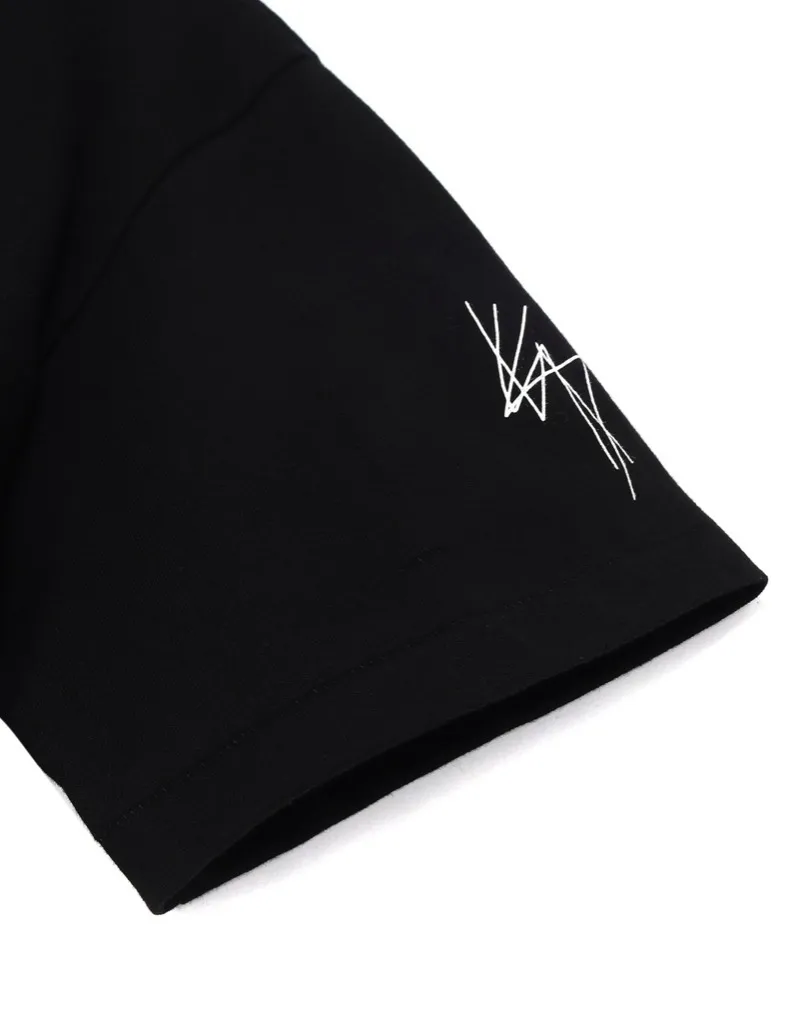 Yohji Yamamoto  |Plain Cotton Short Sleeves Logo Designers T-Shirts