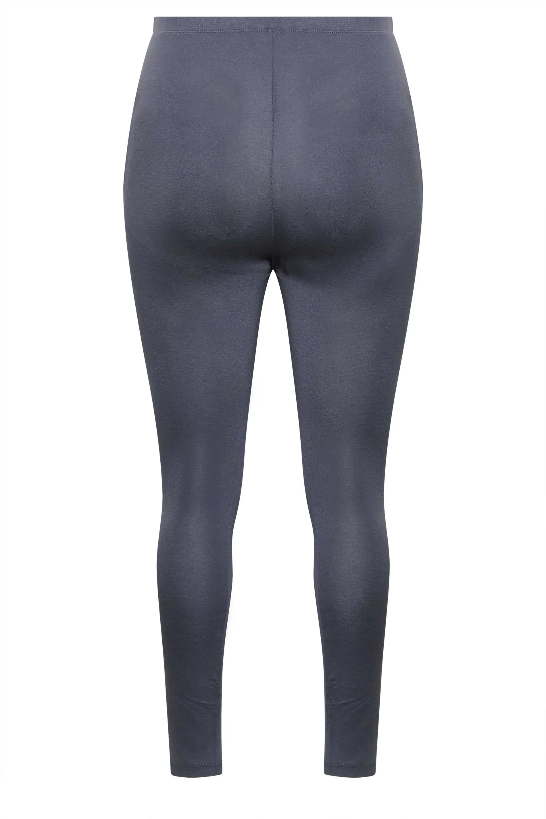 YOURS Curve Slate Grey Stretch Leggings